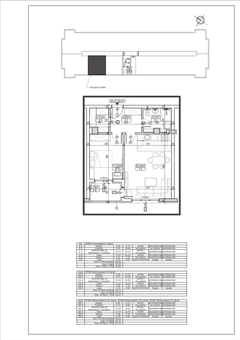Dvosoban stan | 4zida