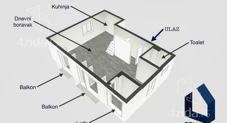 Četvorosoban stan | 4zida