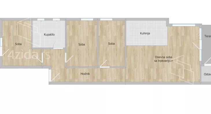 Četvorosoban stan | 4zida