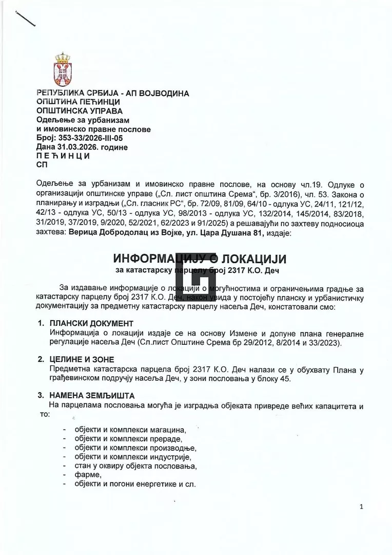 Građevinsko zemljište | 4zida