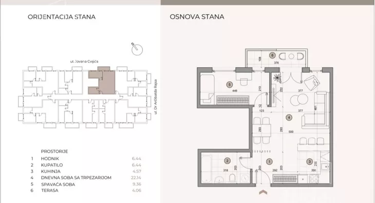 Dvosoban stan | 4zida