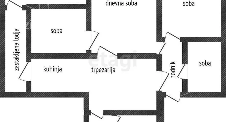 Troiposoban stan | 4zida