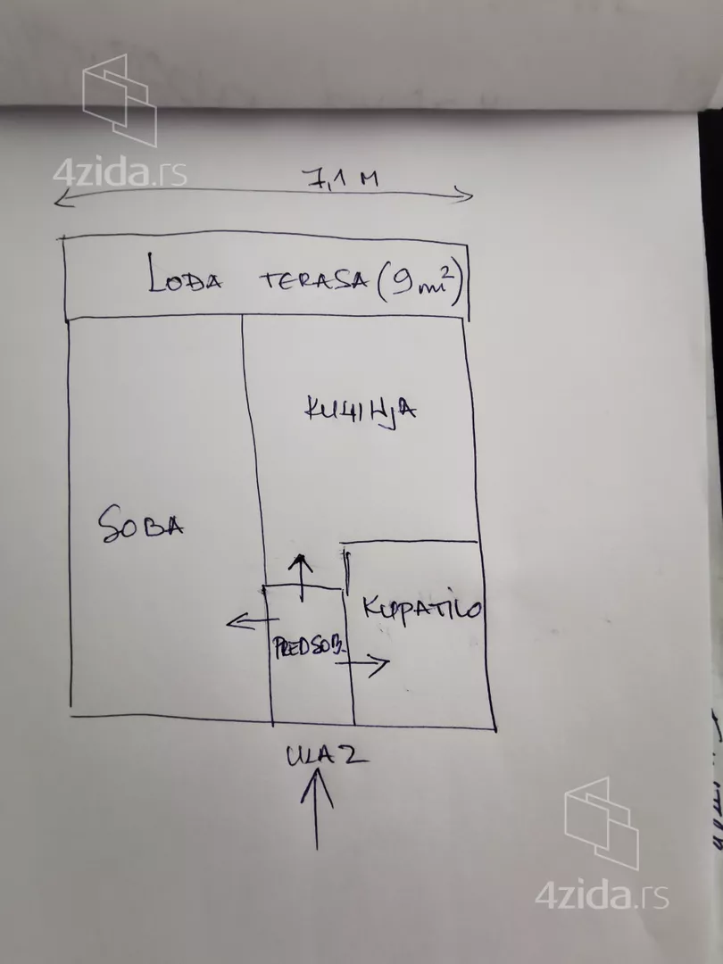 Jednosoban stan | 4zida