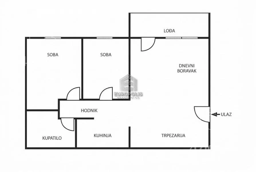 Trosoban stan | 4zida