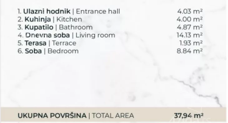 Dvosoban stan | 4zida