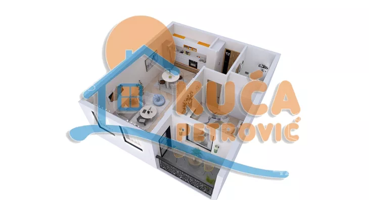 Dvosoban stan | 4zida