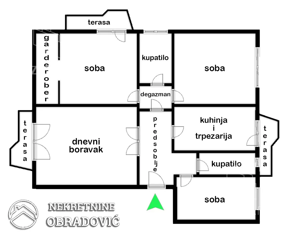 Troiposoban stan | 4zida