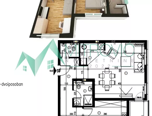 Dvoiposoban stan | 4zida