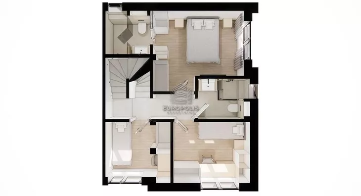 Četvoroiposoban stan | 4zida