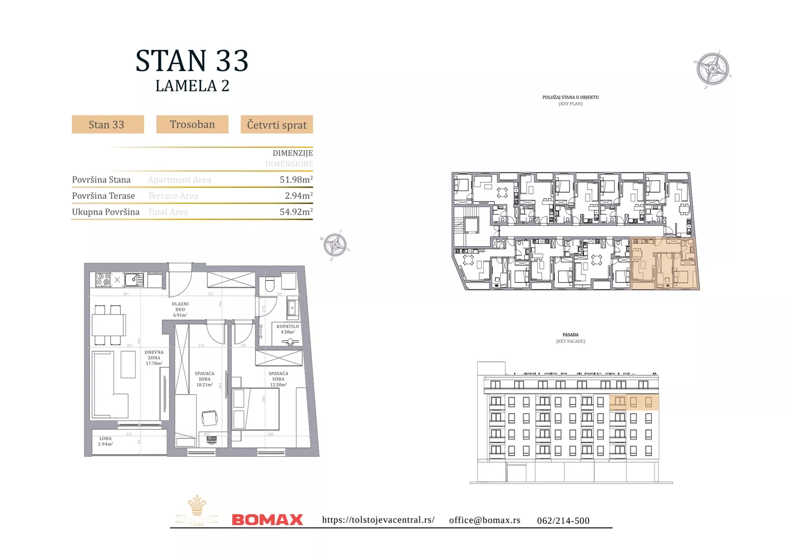 Trosoban stan | 4zida