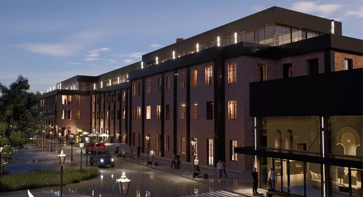 Glavna slika projekta Leteks shopping and living