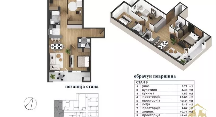 Četvorosoban stan | 4zida