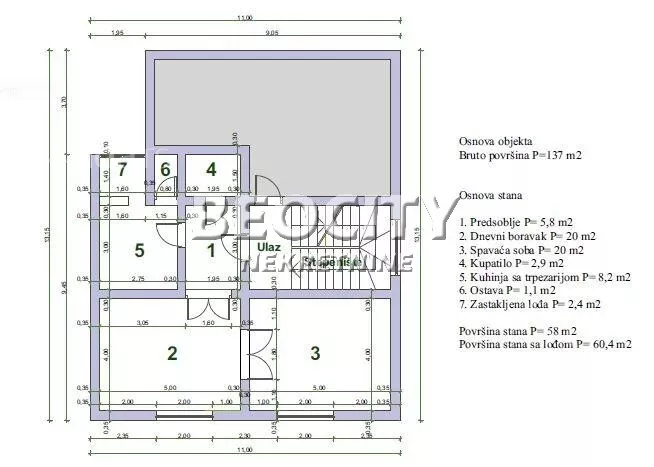 Dvosoban stan | 4zida