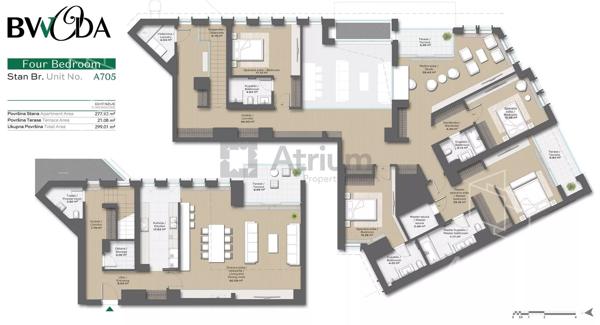 Petosoban stan | 4zida