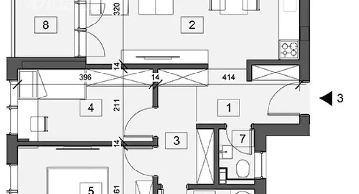 Dvoiposoban stan | 4zida