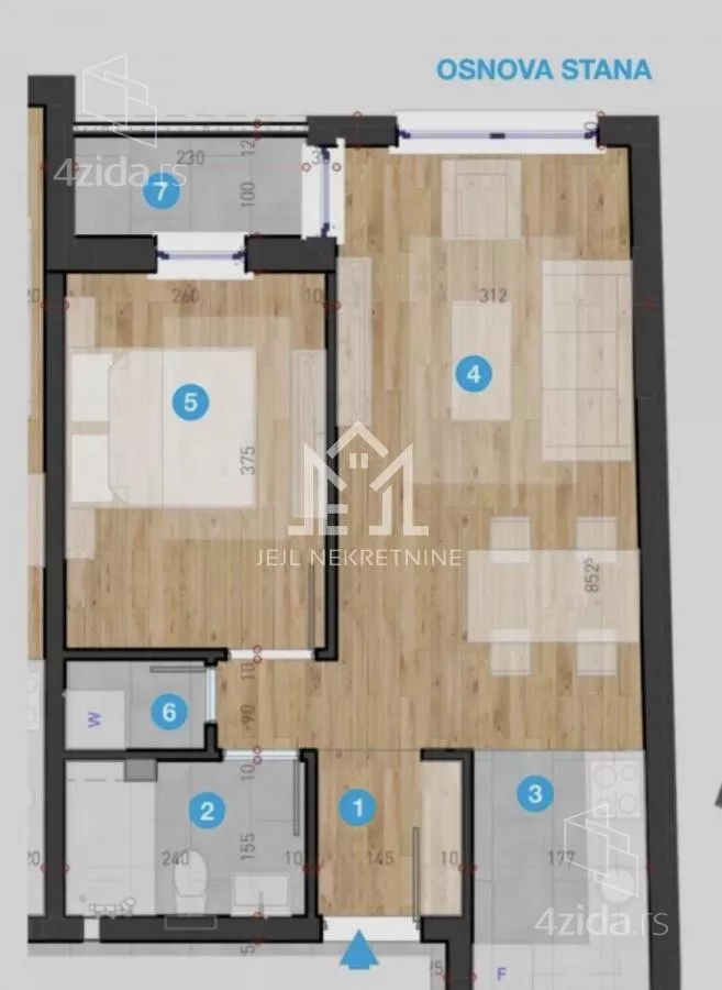 Dvosoban stan | 4zida