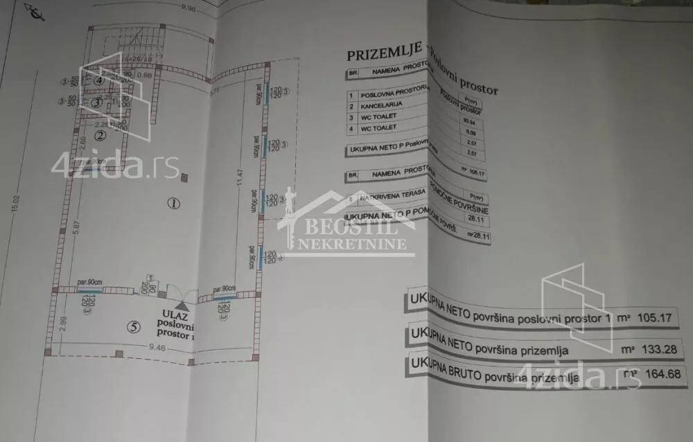 Poslovni prostor | 4zida