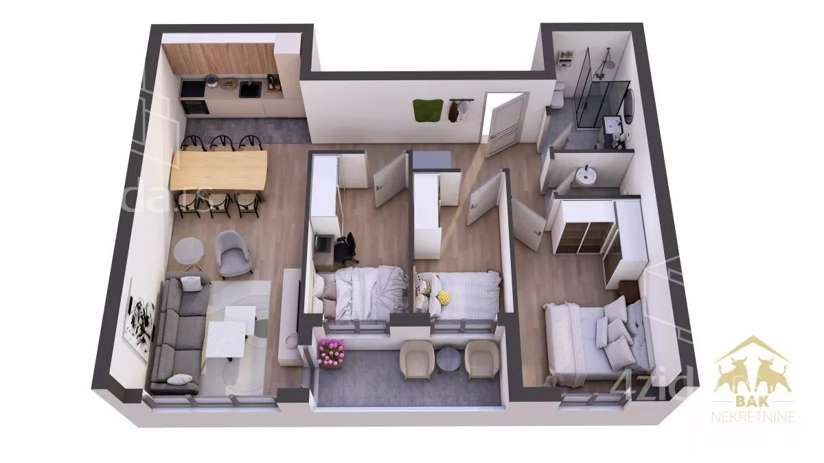 Četvorosoban stan | 4zida