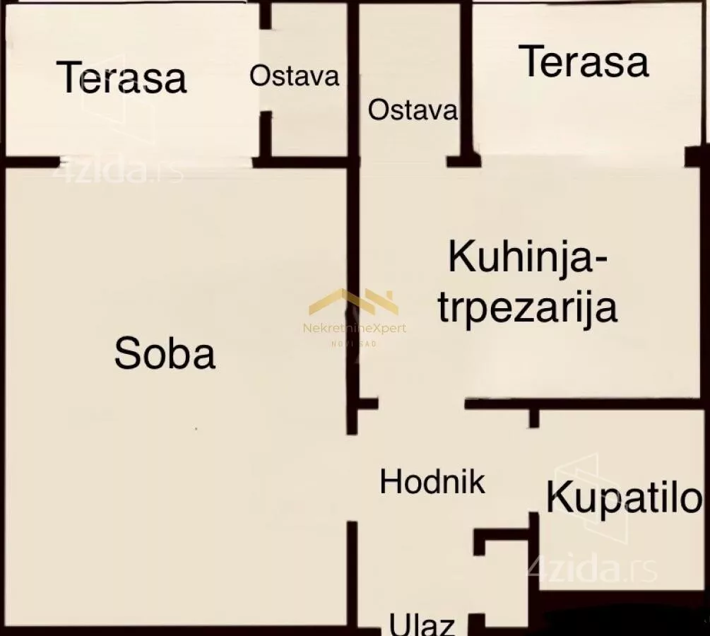 Jednosoban stan | 4zida