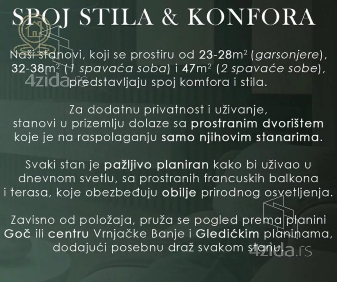 Dvosoban stan | 4zida