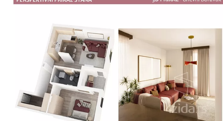 Dvosoban stan | 4zida