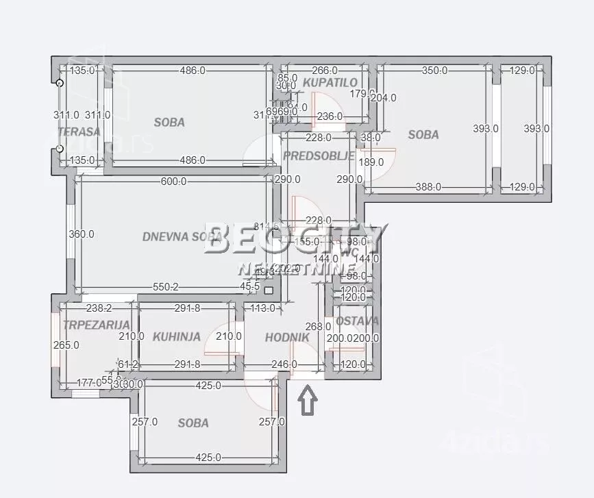 Četvorosoban stan | 4zida