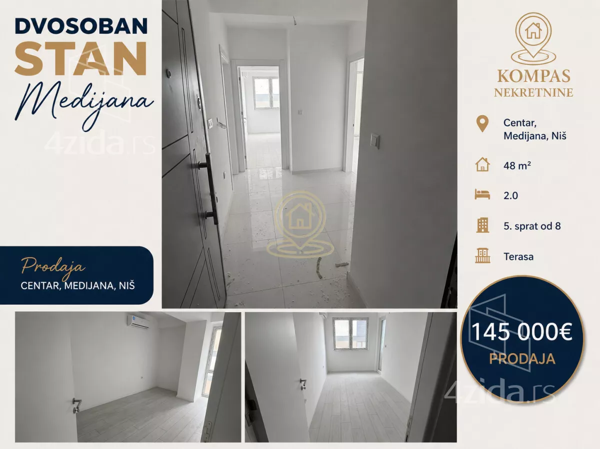 Dvosoban stan | 4zida