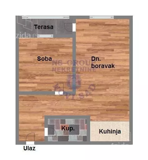 Dvosoban stan | 4zida
