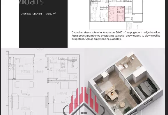 Dvoiposoban stan | 4zida