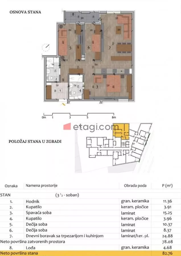 Troiposoban stan | 4zida