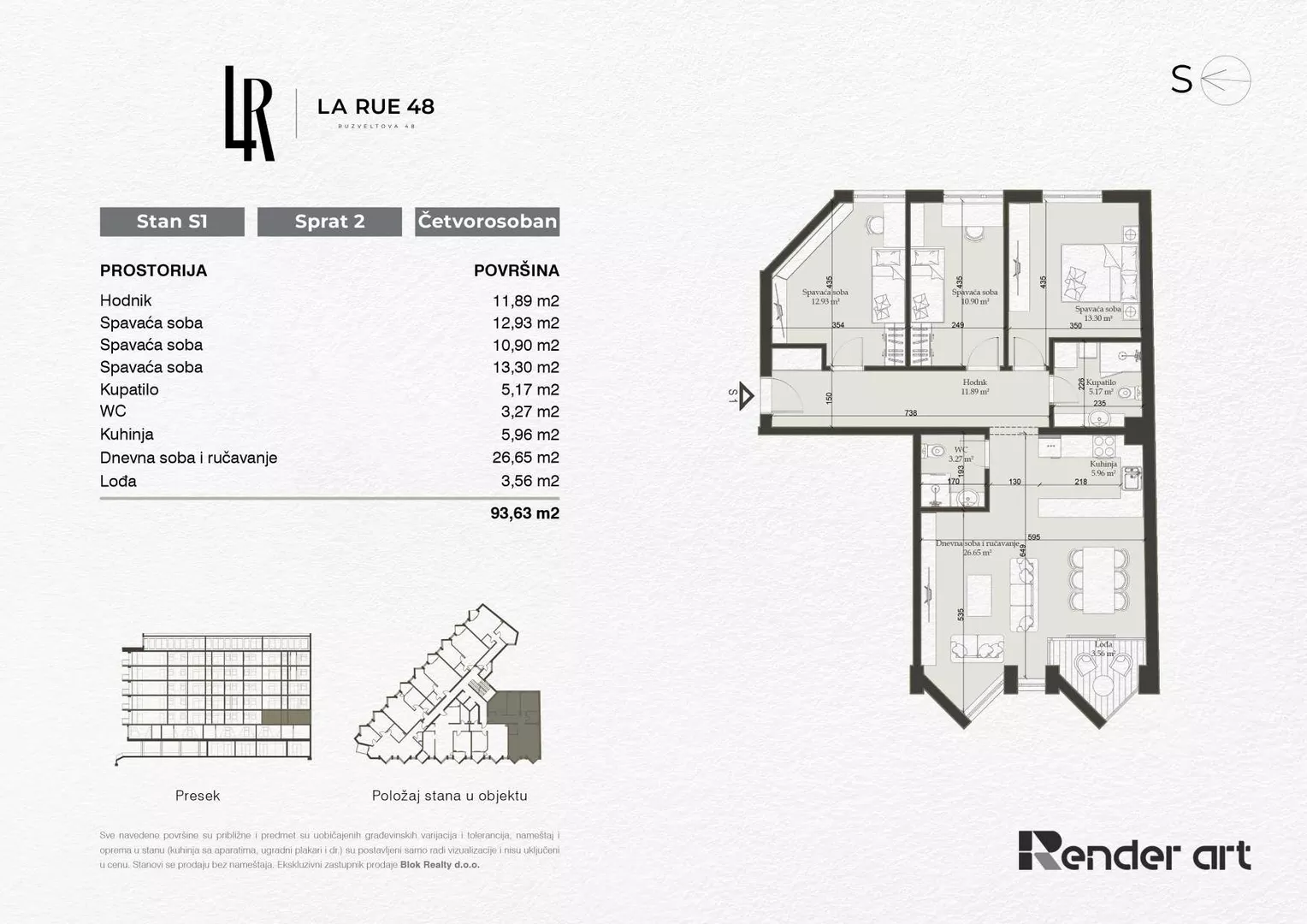 Četvorosoban | 4zida