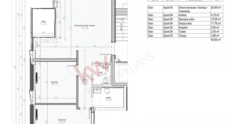 Trosoban stan | 4zida