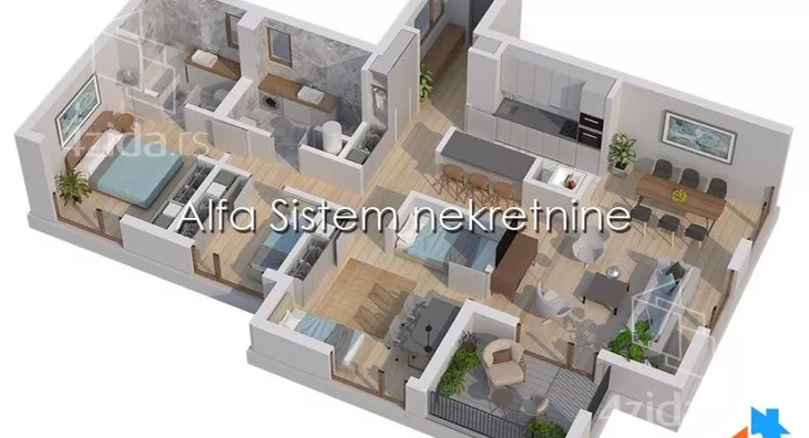 Četvorosoban stan | 4zida