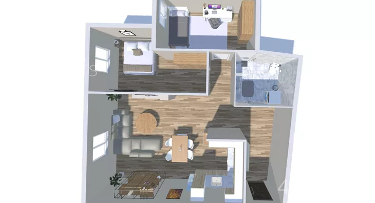 Dvosoban stan | 4zida