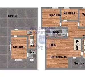 Klisa, Gradske lokacije, Novi Sad, 4.5 stan | 4zida.rs