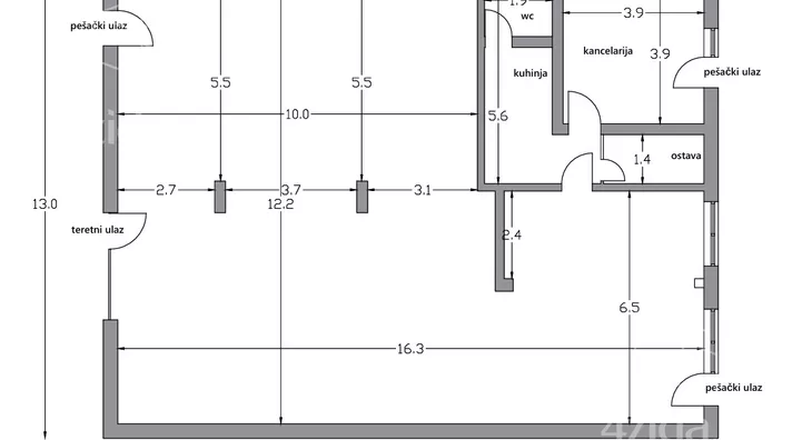 Proizvodni pogon | 4zida