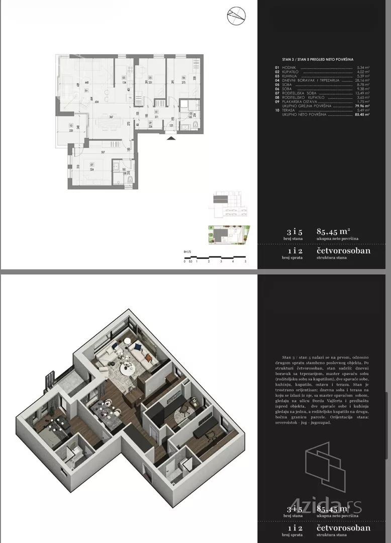 Četvorosoban stan | 4zida
