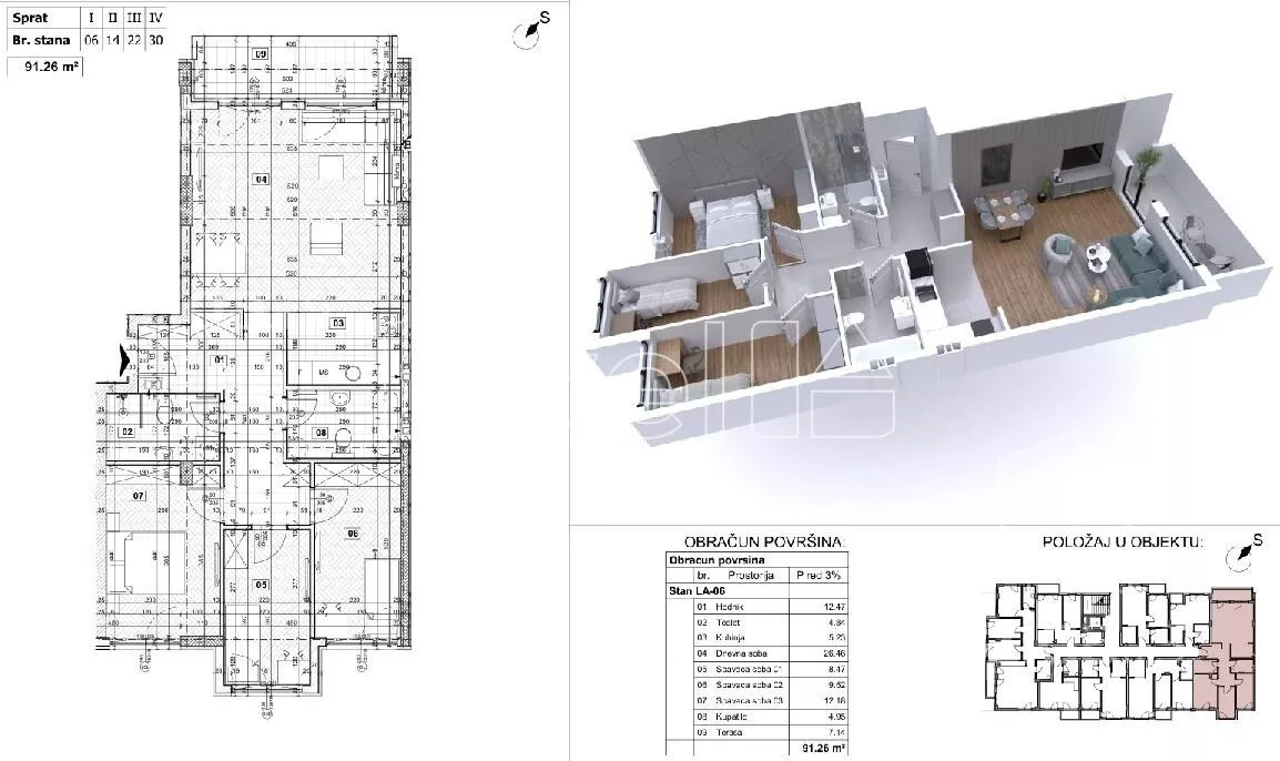 Četvorosoban stan | 4zida