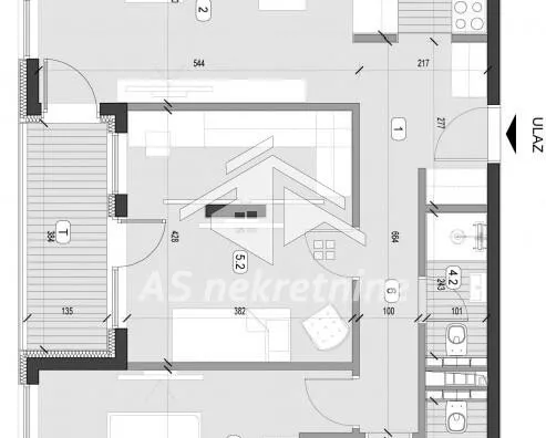 Trosoban stan | 4zida