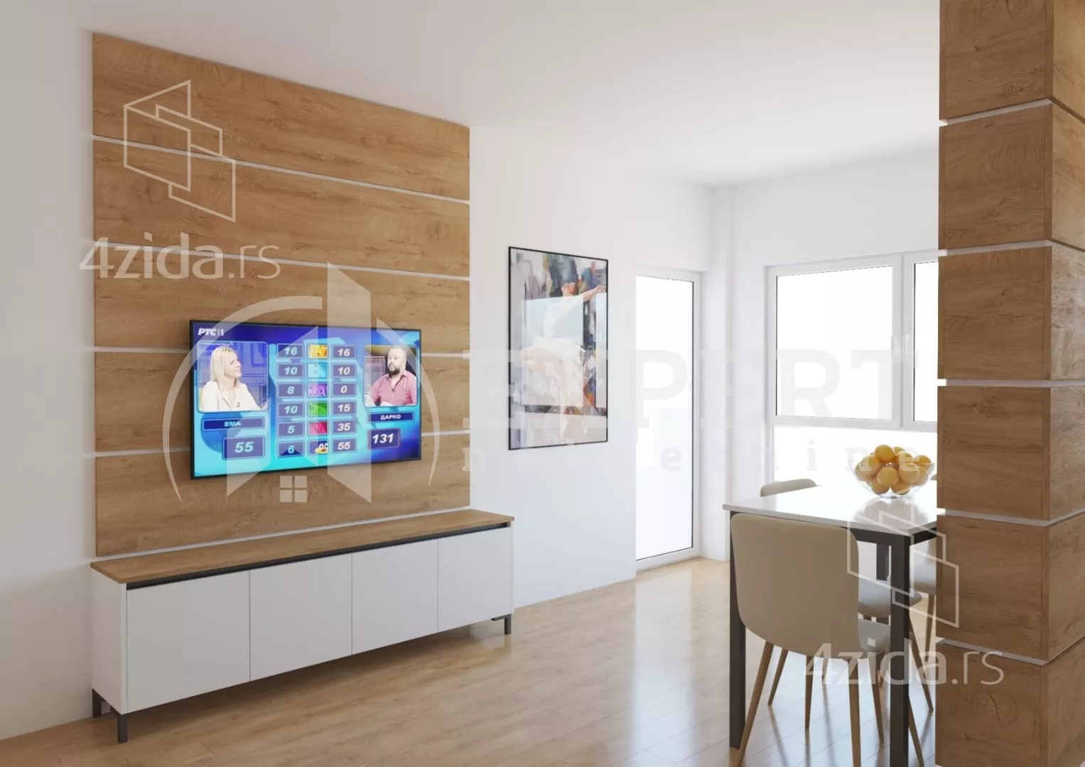 Jednoiposoban stan | 4zida