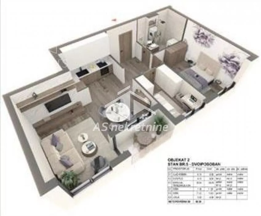 Dvoiposoban stan | 4zida