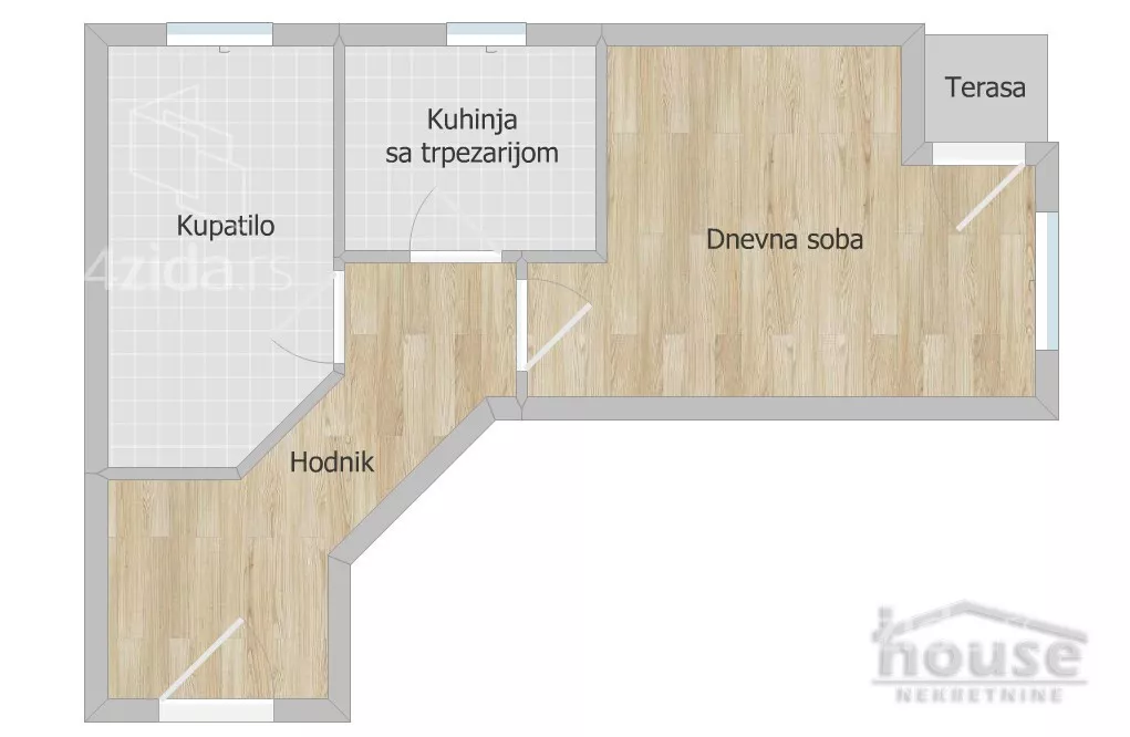 Jednosoban stan | 4zida