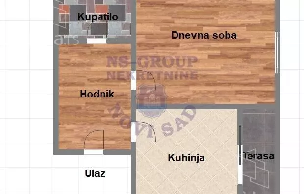 Jednosoban stan | 4zida