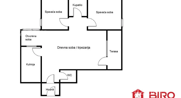 Trosoban stan | 4zida