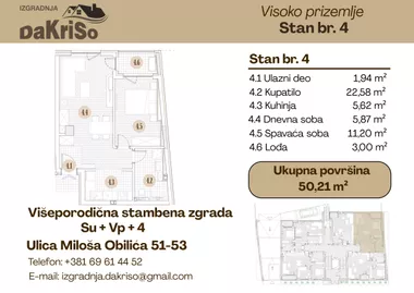 Miloša Obilića 51-53 | 4zida.rs