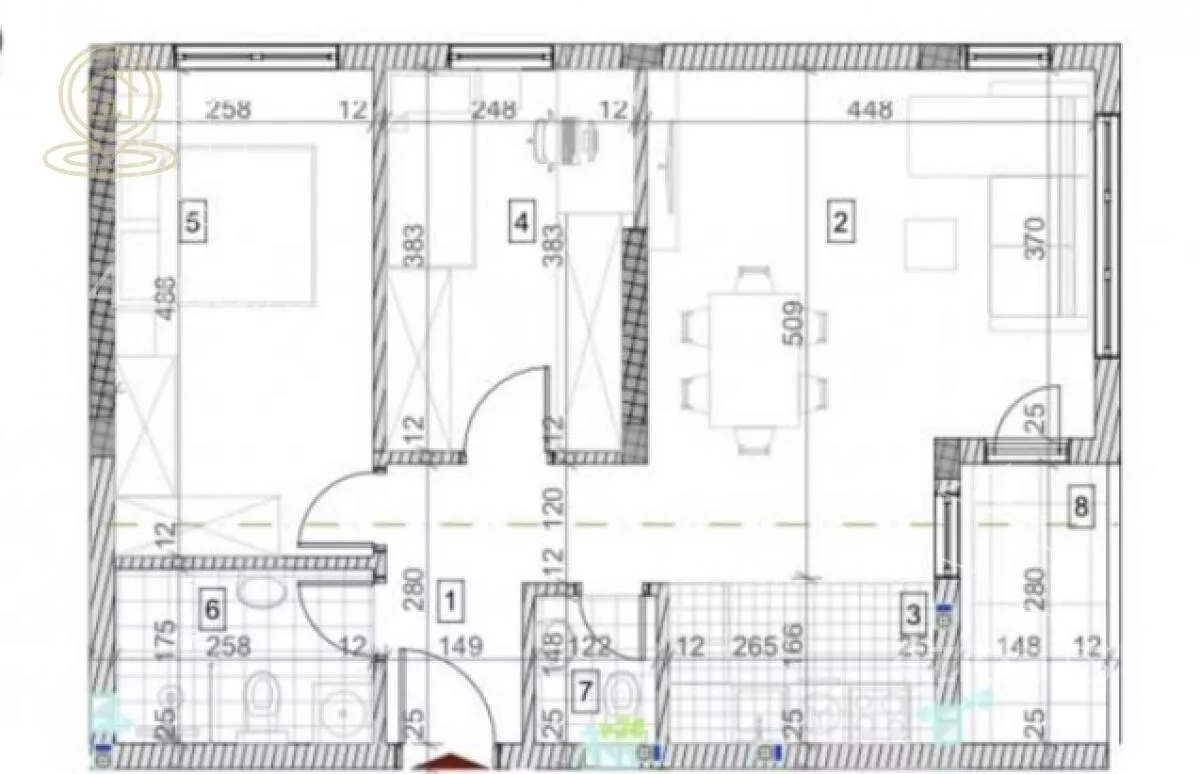 Četvoroiposoban stan | 4zida