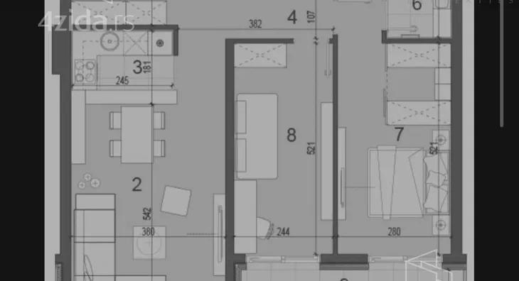 Dvoiposoban stan | 4zida
