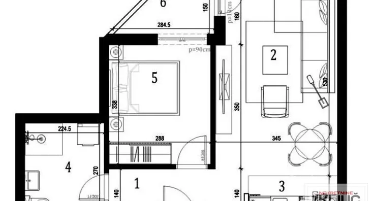 Dvosoban stan | 4zida