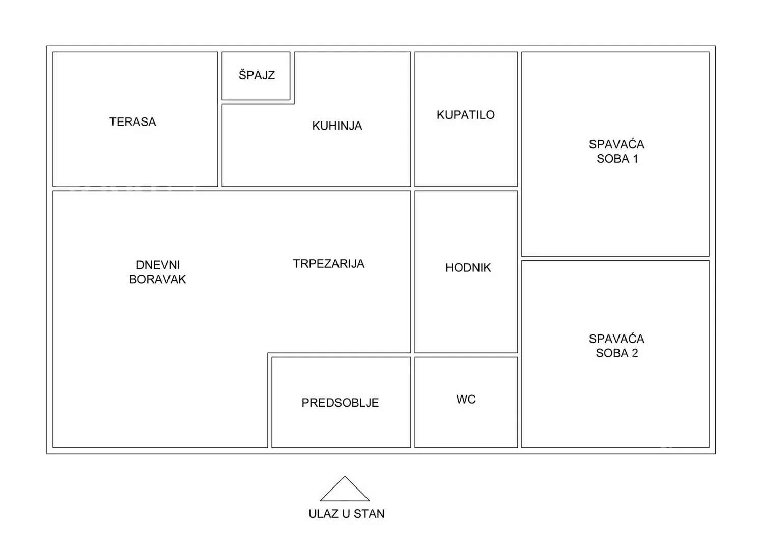 Trosoban stan | 4zida