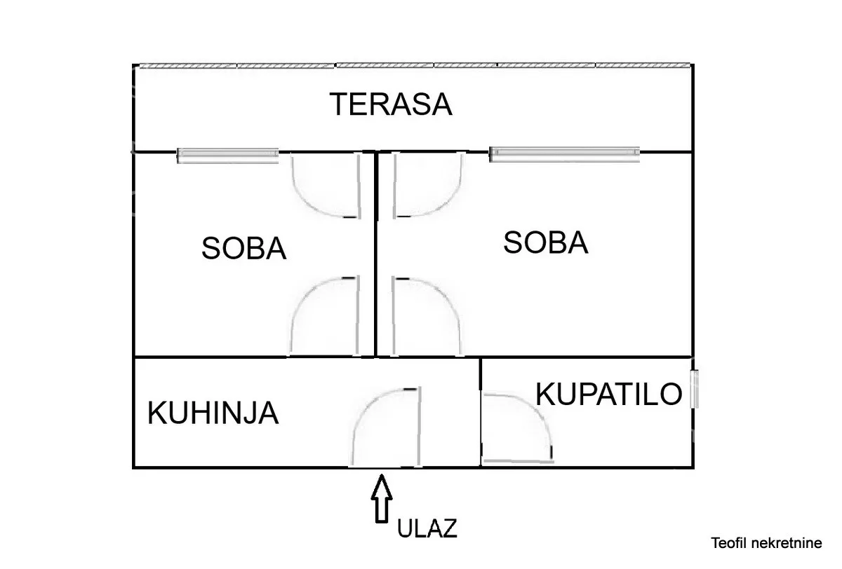 Jednoiposoban stan | 4zida